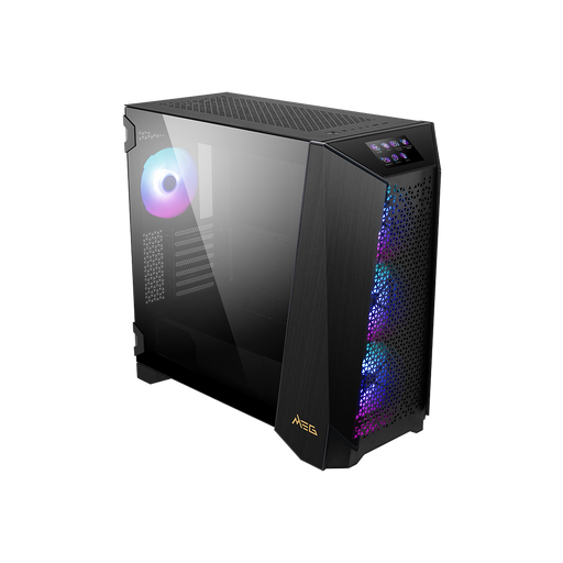 MEG PROSPECT 700R Gaming Case: Elevate Your Setup to Pro Level! Side view