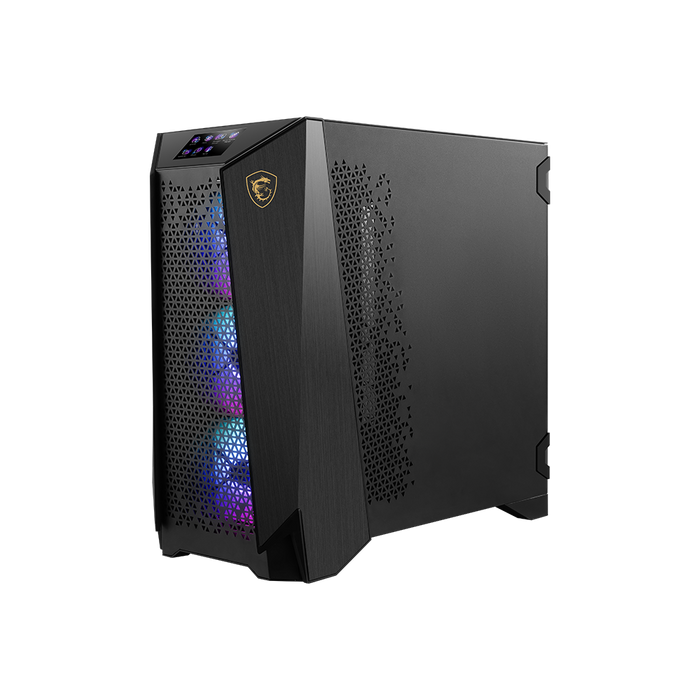 MEG PROSPECT 700R Gaming Case: Elevate Your Setup to Pro Level! Right Side View