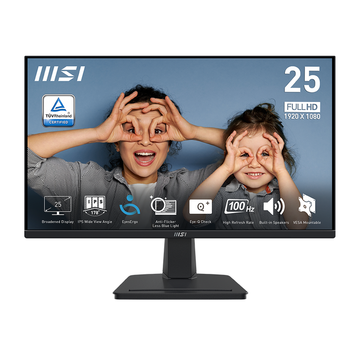 MSI Pro MP251 25" FHD 100hz Flat Eye Care Monitor