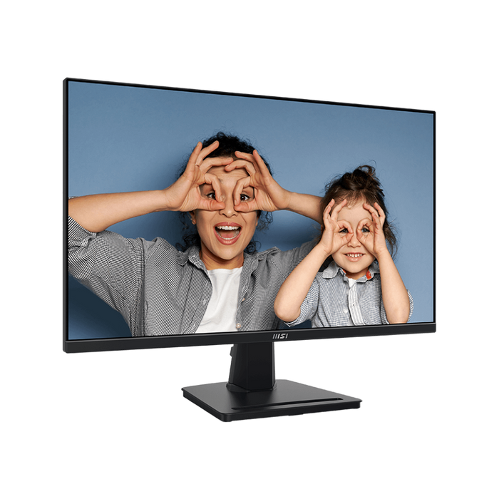 27 inch FHD IPS, 1ms MPRT, 100Hz refresh, FreeSync, TÜV certified, HDMI/D-Sub, VESA mount, built-in speakers.