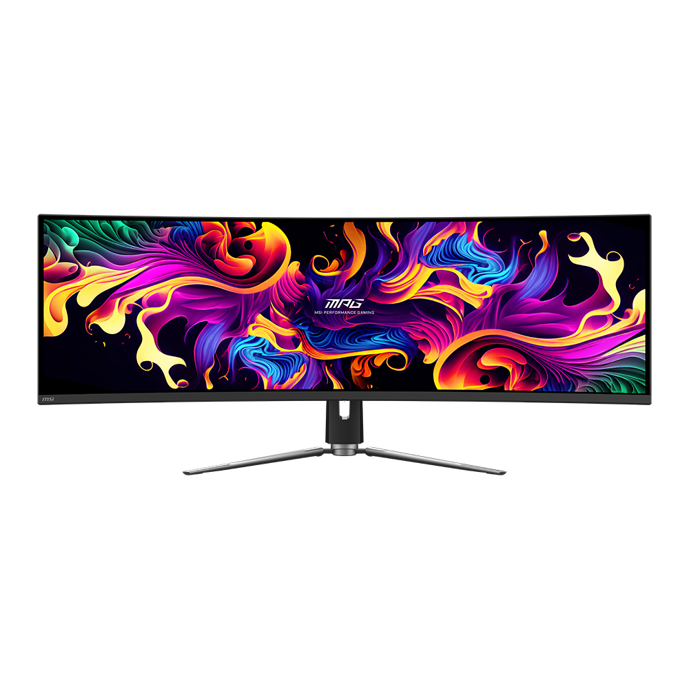 49 inch Curved Gaming Monitor: QD-OLED, 144Hz, 0.03ms, HDR True Black 400, OLED Care 2.0, HDMI 2.1, KVM, 3-year warranty.