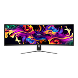 49 inch Curved Gaming Monitor: QD-OLED, 144Hz, 0.03ms, HDR True Black 400, OLED Care 2.0, HDMI 2.1, KVM, 3-year warranty.
