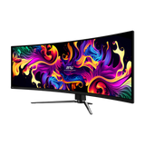 49 inch Curved Gaming Monitor: QD-OLED, 144Hz, 0.03ms, HDR True Black 400, OLED Care 2.0, HDMI 2.1, KVM, 3-year warranty.