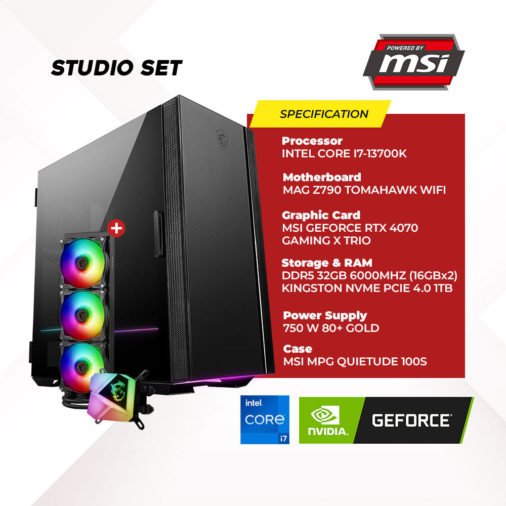 MSI Studio-02I Intel PC Set