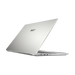 msi embossed logo, 16" 16:10 QHD+ display with a Single Backlit Keyboard (White) and trackpad. Ports: Charging port, Two USB Type-C, Microphone button