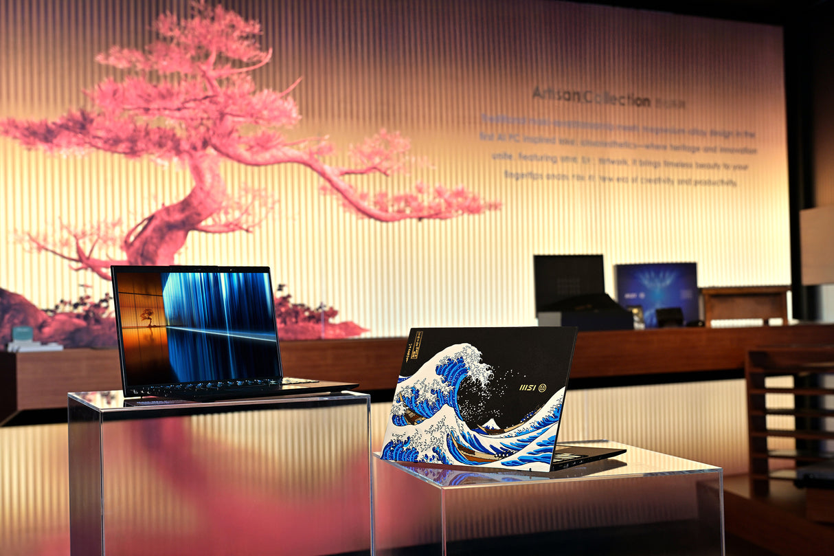 MSI Prestige 13 AI+ Ukiyoe Edition A2VMG 205 Business and Productivity Laptop