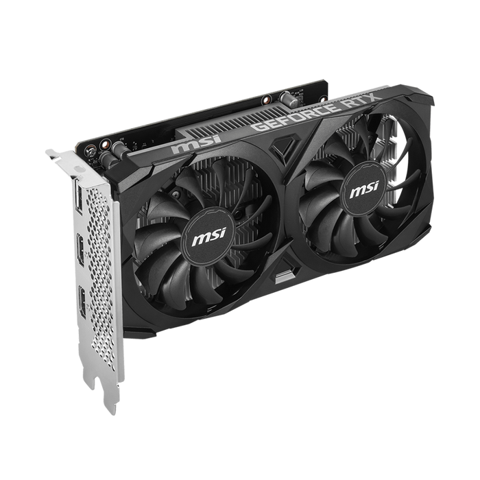 Buy the MSI Ventus GeForce RTX 3050 VENTUS 2X 6G OC video card for enhanced gaming performance hardware components.