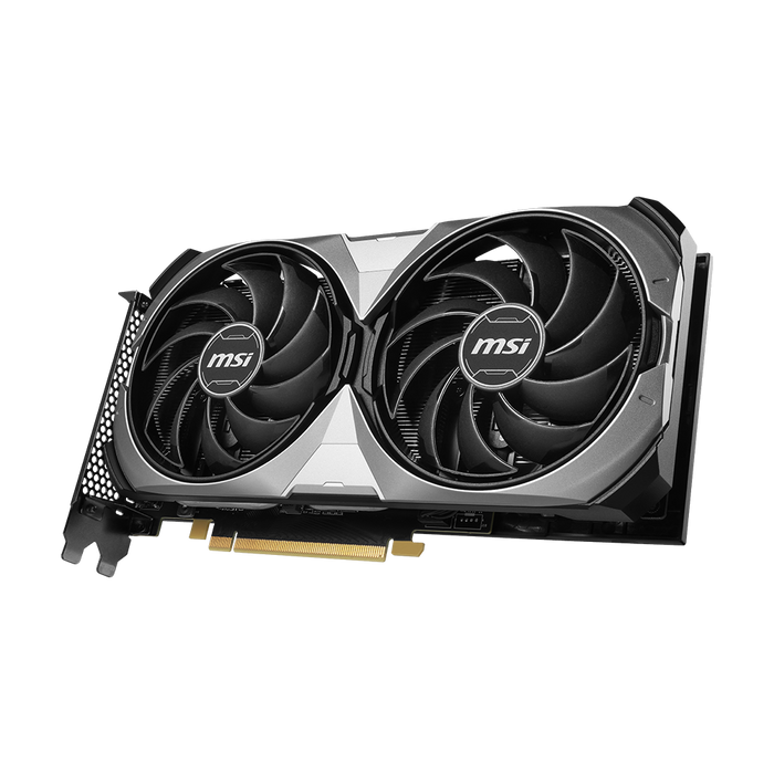 MSI GeForce RTX Super: 12GB GDDR6X, dual fans, large heatsink, 8K/4K support, quiet performance