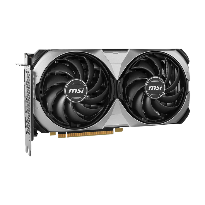 MSI GeForce RTX Super: 12GB GDDR6X, dual fans, large heatsink, 8K/4K support, quiet performance