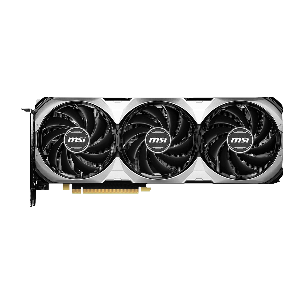 MSI GeForce RTX 4070 Super Ventus 3X OC: 12GB GDDR6X, 2505 MHz, DP x3, HDMI x1 (4K@120Hz, 8K@60Hz), Triple Fan, TORX Fan 4.0, Zero Frozr.