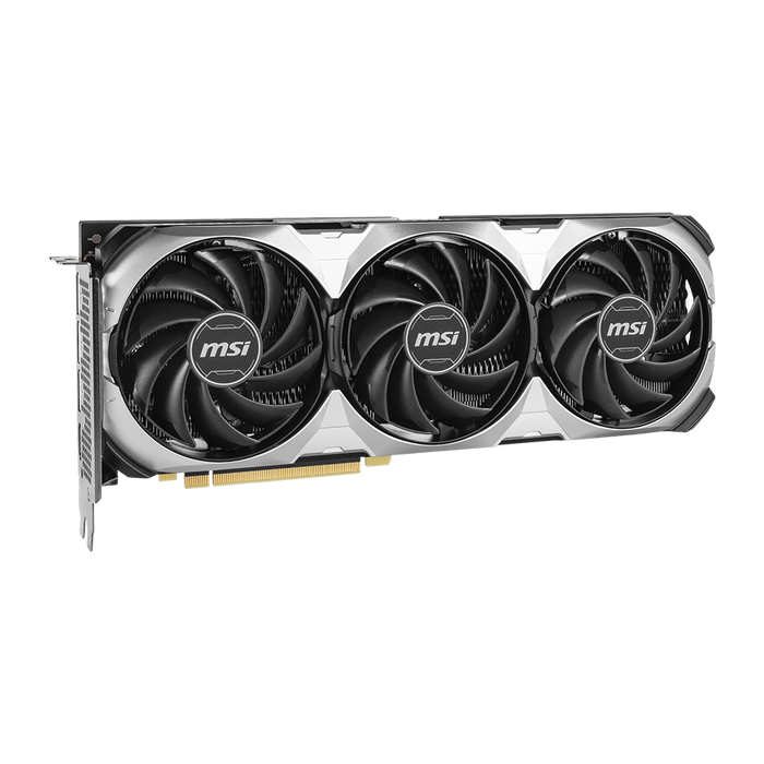 MSI GeForce RTX 4070 Super Ventus 3X OC: 12GB GDDR6X, 2505 MHz, DP x3, HDMI x1 (4K@120Hz, 8K@60Hz), Triple Fan, TORX Fan 4.0, Zero Frozr.