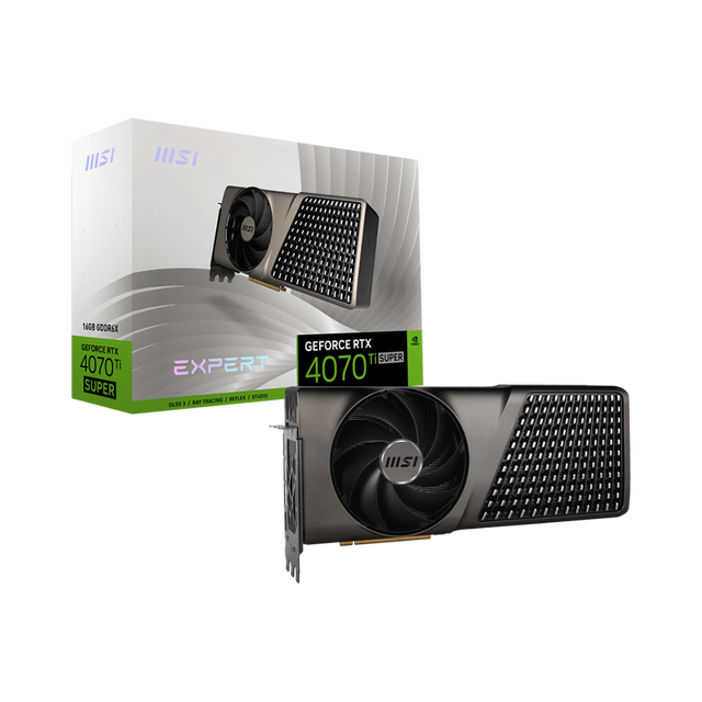 NVIDIA GeForce RTX™ 4070 Ti Super 16GB Expert Graphic Card – MSI