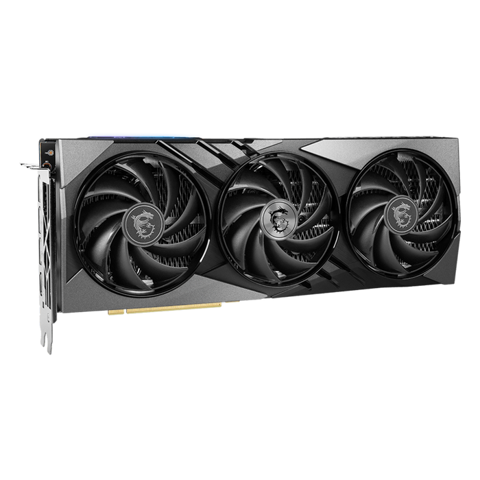 MSI RTX 4070 Ti Super 16G Gaming X Slim: 2670 MHz, 21 Gbps, 16GB GDDR6X, DP x3, HDMI x1, TRI FROZR 3, TORX Fan 5.0, Copper Baseplate.