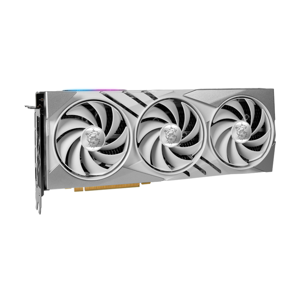 NVIDIA GeForce RTX™ 4070 Gaming X Slim White 12GB Graphic Card NVIDIA GeForce RTX™ 4070 Gaming X Slim White 12GB Graphic Card