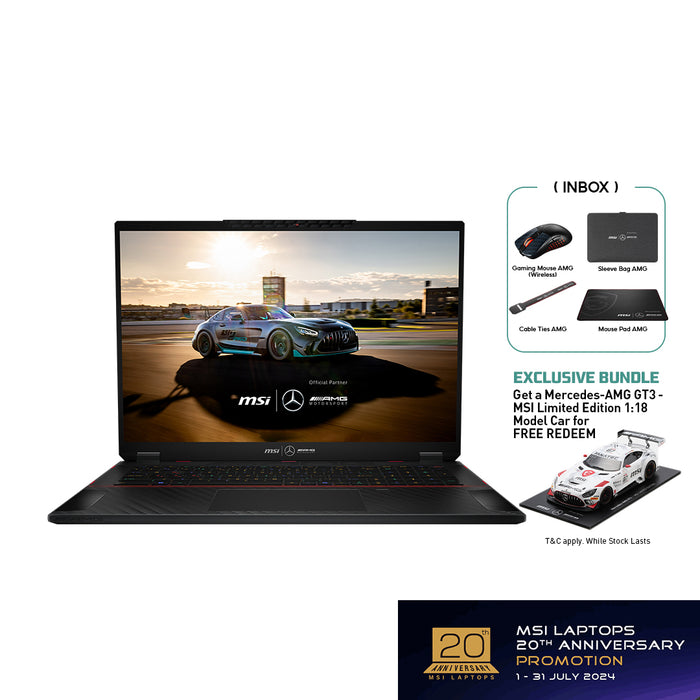 MSI Stealth 18 MercedesAMG A1VHG 037MY Gaming Laptop