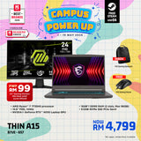 [Online Exclusive] MSI Thin A15 B7VE 657 Gaming Laptop