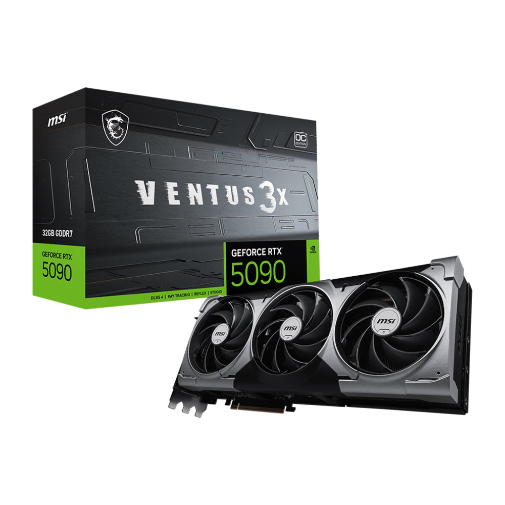 MSI GeForce RTX™ 5090 32G Ventus 3X OC 32GB GDDR7 Graphics Card