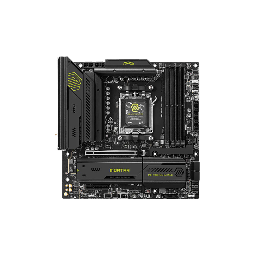 MSI MAG B850M Mortar Wifi Motherboard (mATX)