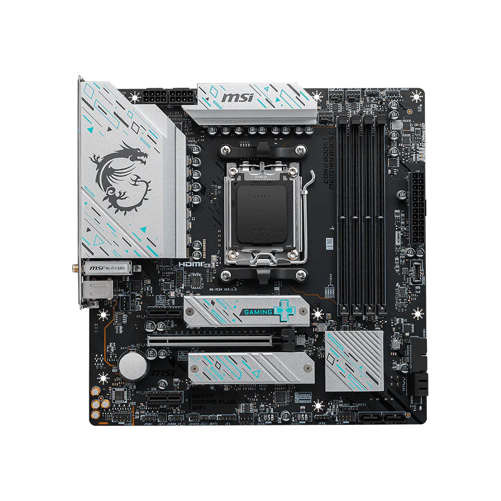 MSI B650M Gaming Plus Wifi Motherboard (mATX)