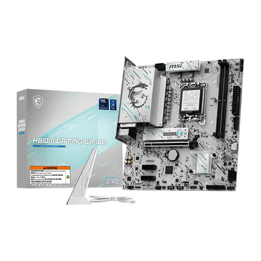 MSI H810M Gaming Wifi6E Motherboard (mATX)