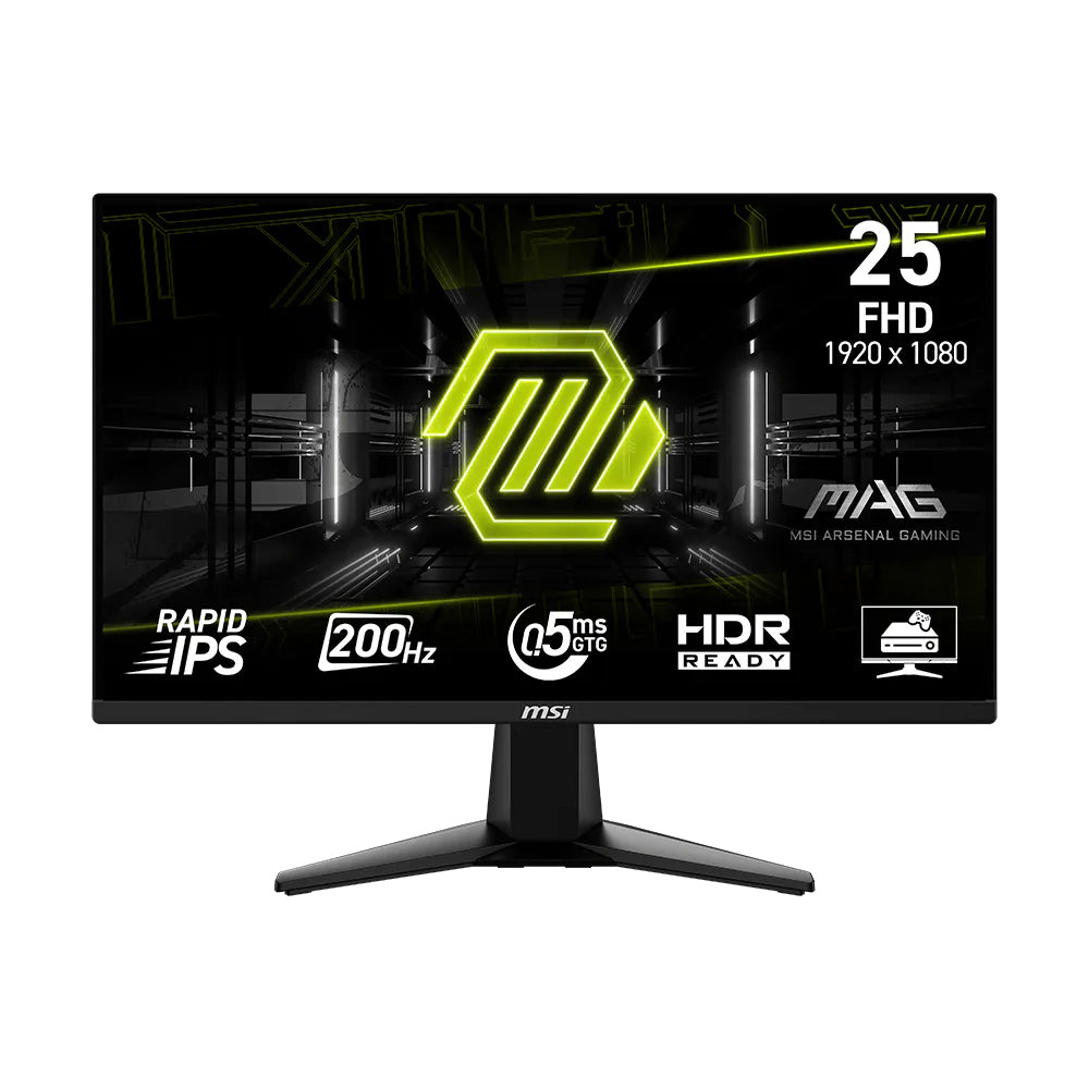 MSI MAG 255F E20 24.5" FHD 200Hz Rapid IPS Gaming Monitor