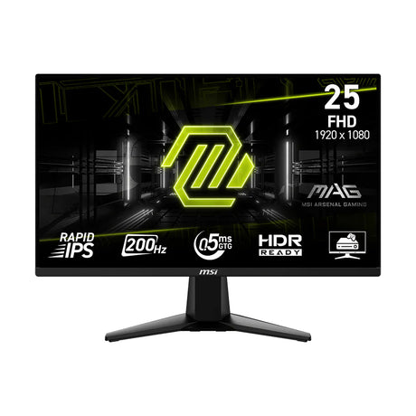 MSI MAG 255F E20 24.5" FHD 200Hz Rapid IPS Gaming Monitor