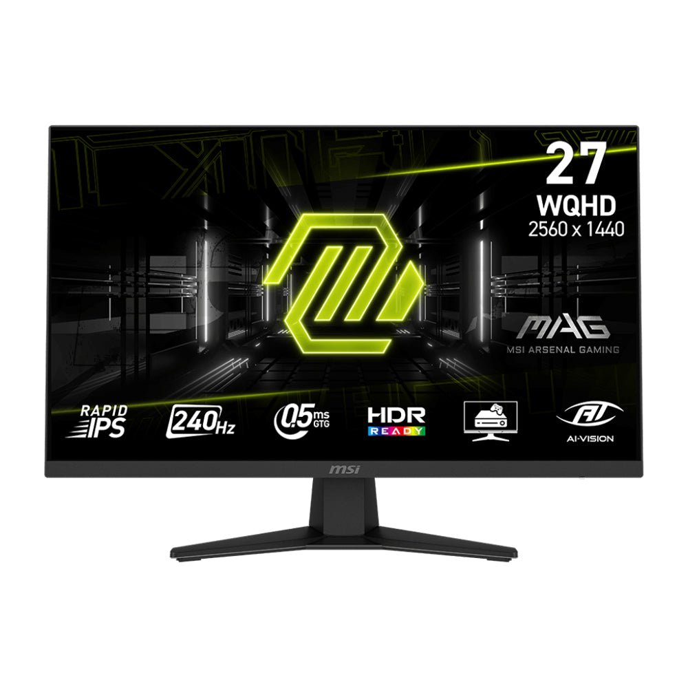 MSI MAG 274QF X24 27" WQHD 240Hz Rapid IPS Gaming Monitor