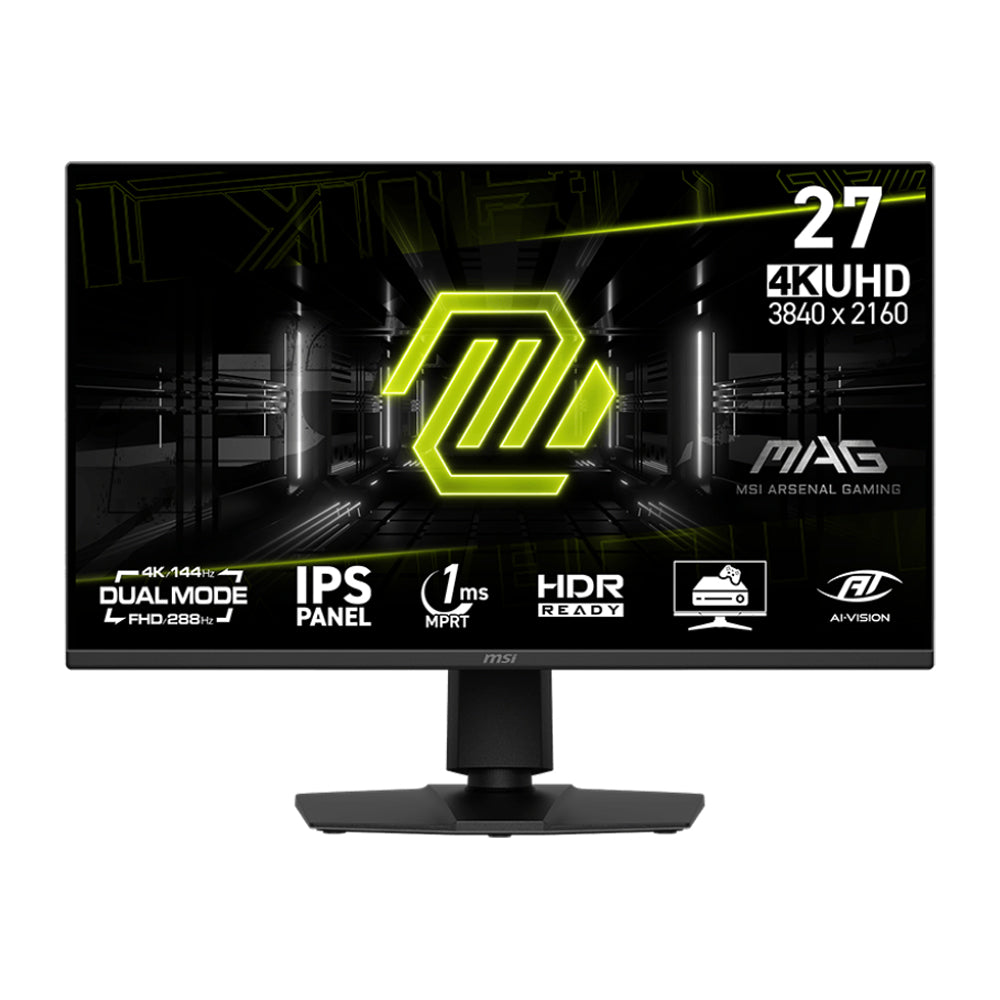 MSI MAG 275UPD E14 27" UHD/FHD 288Hz Dual Mode Gaming Monitor