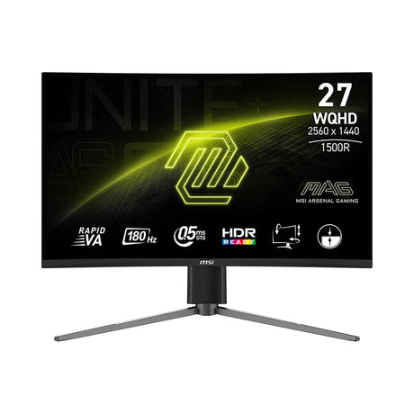 MSI MAG 27CQ6PF 27" QHD 180Hz VA Gaming Monitor