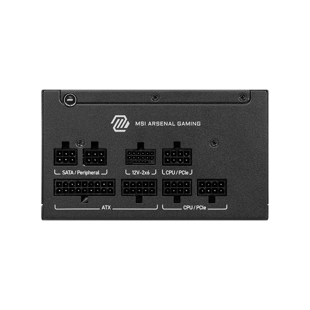 MSI MAG A750GLS PCIE5 80 Plus Gold Full Modular Power Supply