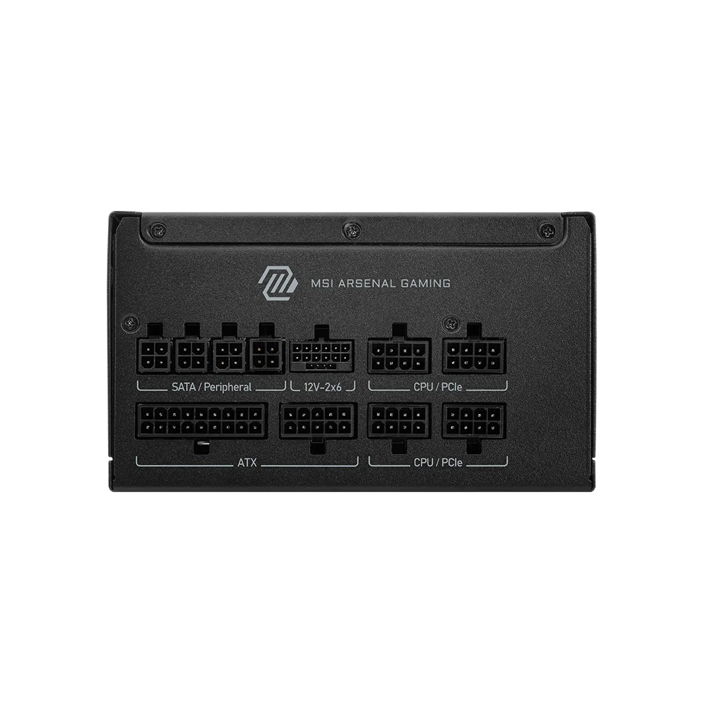 MSI MAG A850GLS PCIE5 80 Plus Gold Full Modular Power Supply