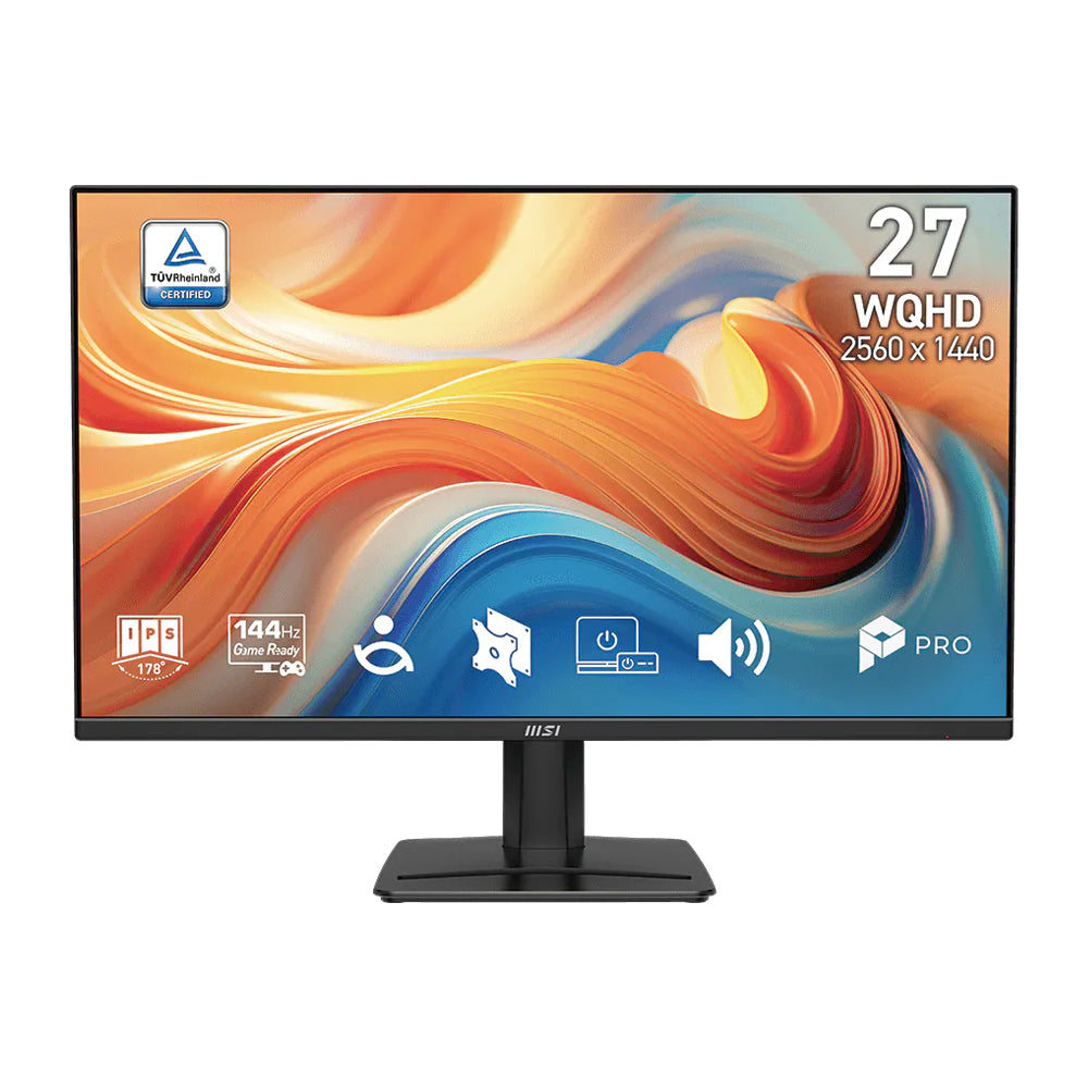 MSI PRO MP275Q E14 27" IPS WQHD 144Hz Business & Productivity Monitor