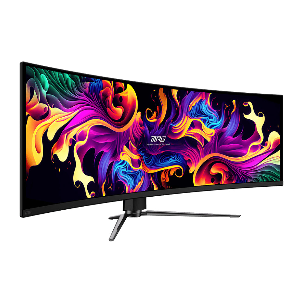 MSI MPG 491CQPX QD-OLED Gaming Monitor (48.9 Inch | DQHD | Curved | QD-OLED | 240Hz | 3Y)