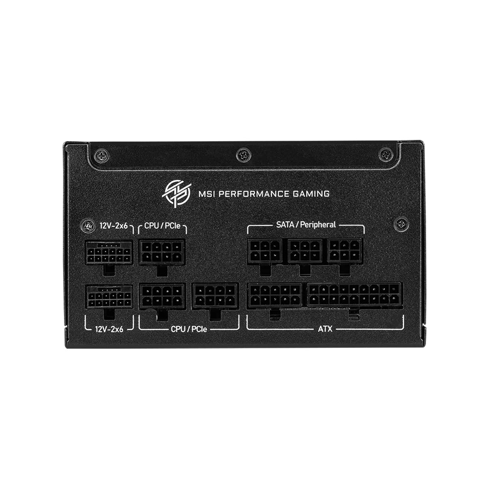 MSI MPG A1250GS PCIE5 ATX3.1 80 Plus Gold Full Modular Power Supply