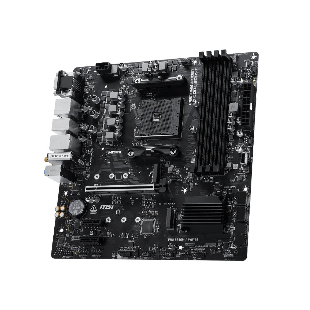 MSI PRO B550M-P Wifi6E Motherboard (mATX)