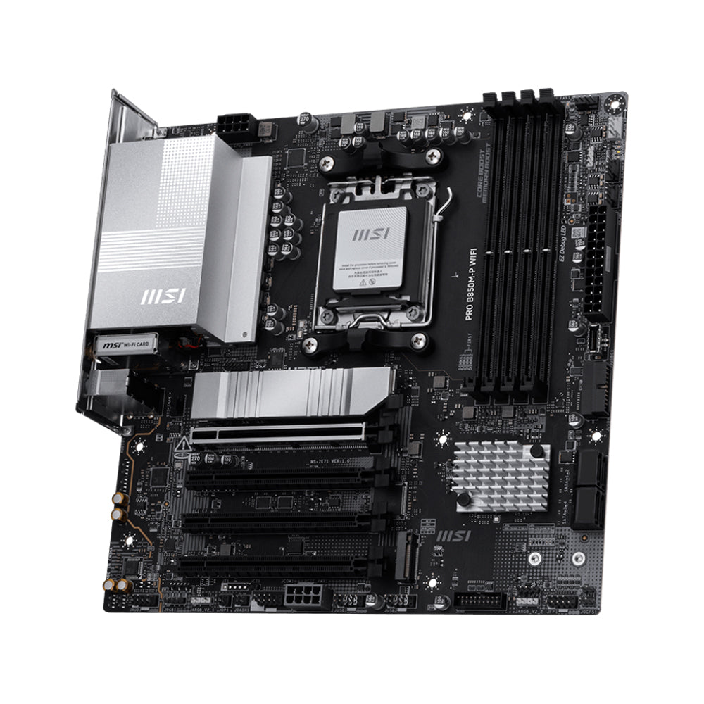 MSI PRO B850M-P Wifi Motherboard (mATX)