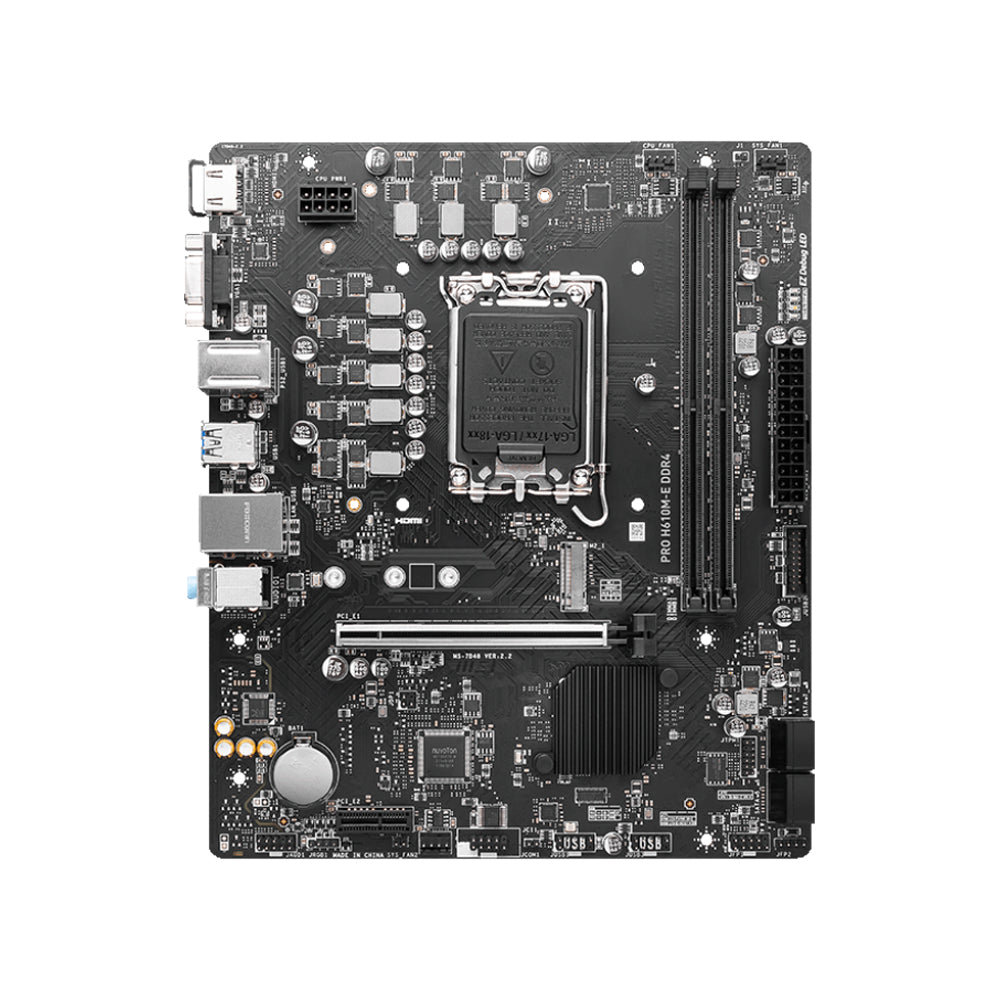 MSI PRO H610M-E Motherboard (mATX)
