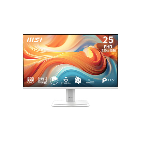 MSI PRO MP251W E14A 24.5" FHD 144Hz IPS Business & Productivity Monitor