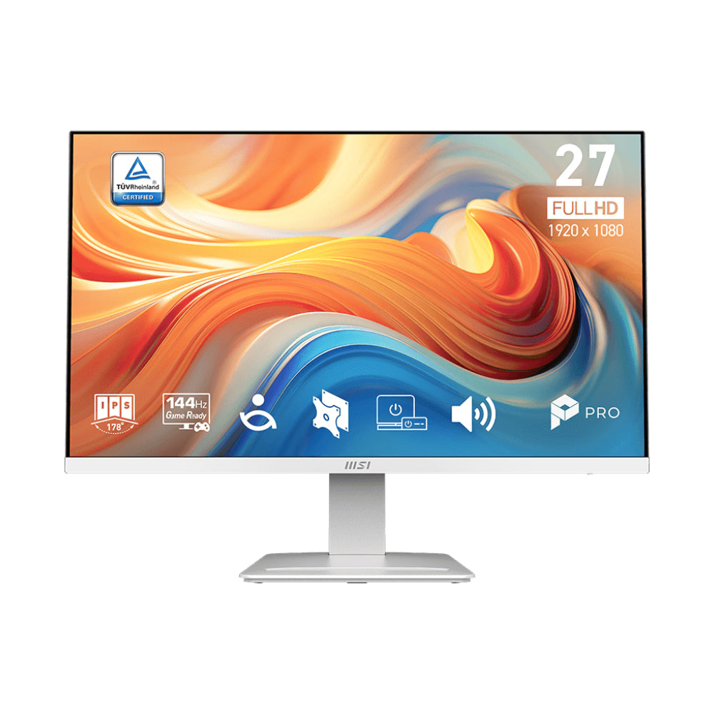 MSI PRO MP273W E14A 27" IPS FHD 144Hz  Business & Productivity Monitor
