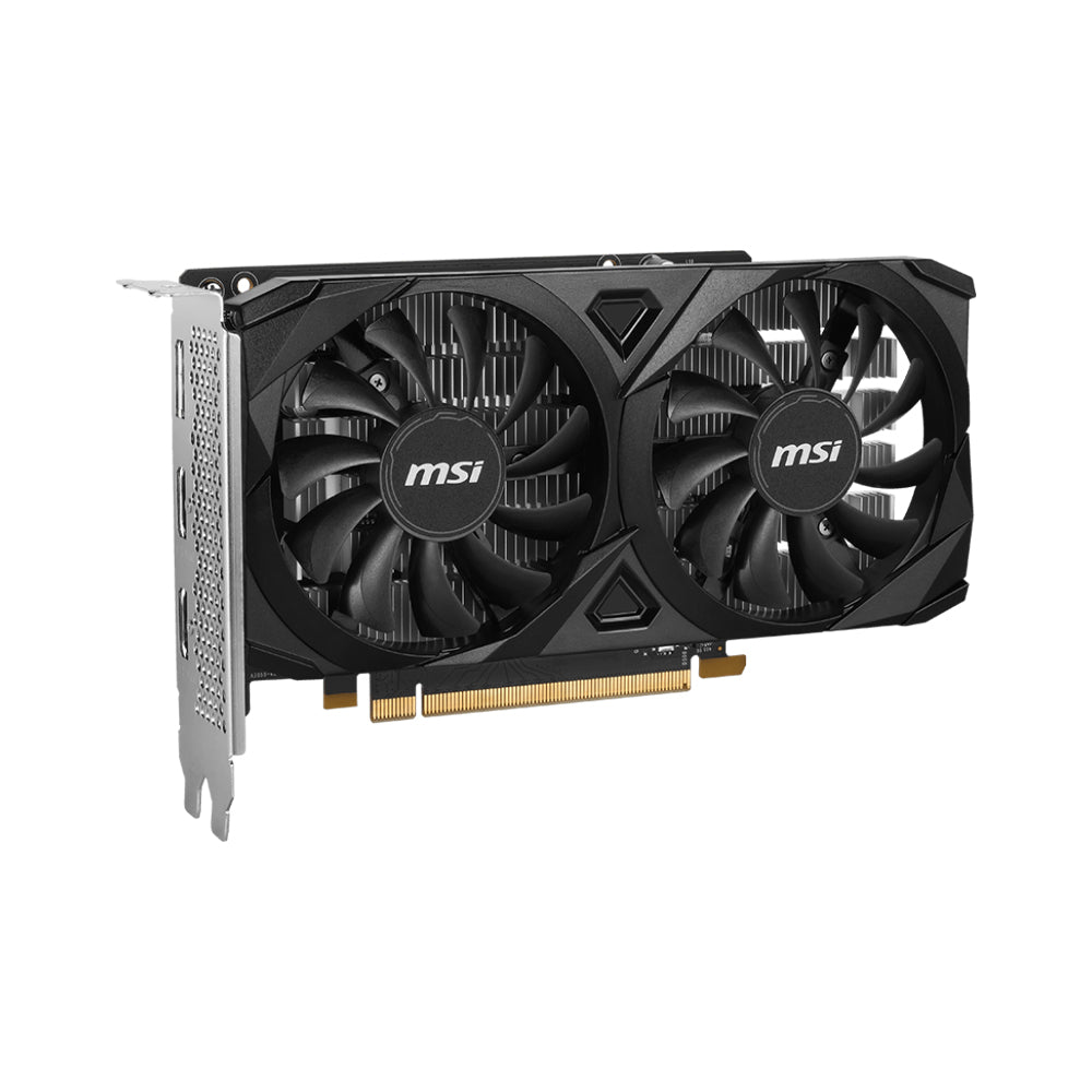 MSI GeForce RTX™ 3050 Ventus 2X E 6G OC 6G B GDDR6 Graphics Card (30 Series)