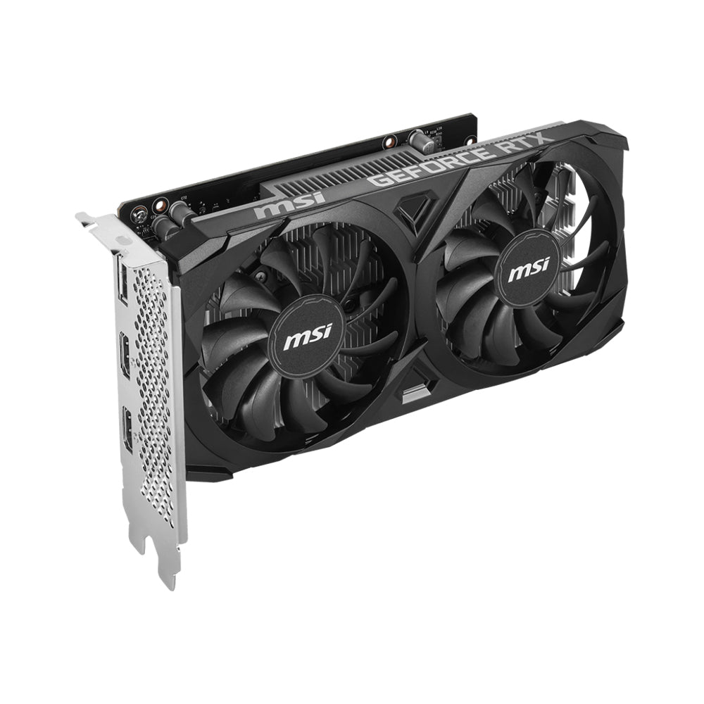 MSI GeForce RTX™ 3050 Ventus 2X E 6G OC 6G B GDDR6 Graphics Card (30 Series)