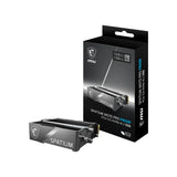 MSI Spatium M570 Pro PCIe 5.0 NVME M.2 FROZR SSD