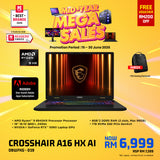 MSI Crosshair A16 HX D8WFKG 019 Gaming Laptop