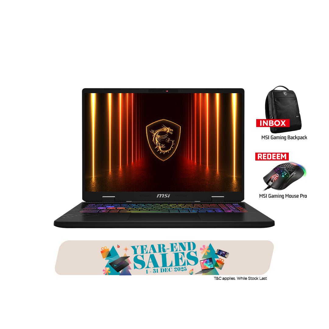 MSI Crosshair 16 HX AI D2XWFKG 020 Gaming Laptop [NVIDIA® GeForce RTX™ 5060 Laptop GPU]