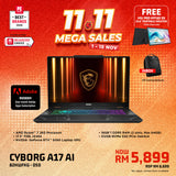 MSI Cyborg A17 AI B2HWFKG-050MY Gaming Laptop