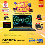 [Online Exclusive] MSI Cyborg 15 Black Edition A13VE 2412 Gaming Laptop