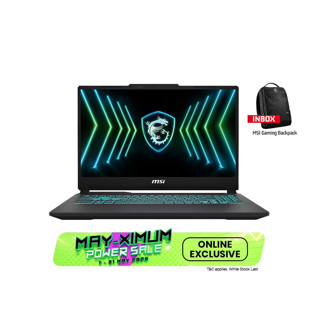 [Online Exclusive] MSI Cyborg 15 Black Edition A13VE 2412 Gaming Laptop