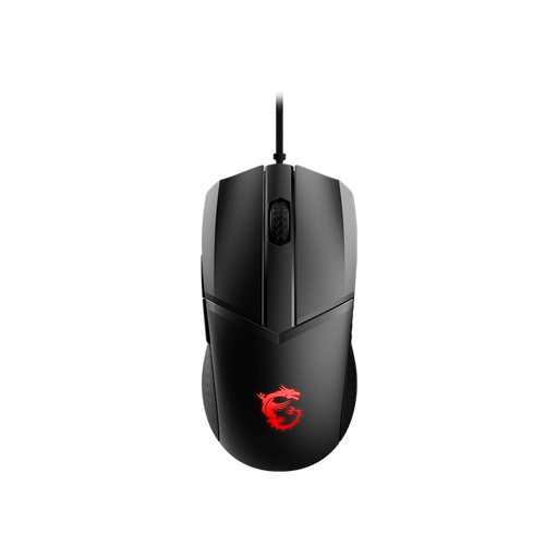 MSI Clutch GM41 Gaming Mouse Is Used As A Professional Peripheral Top View