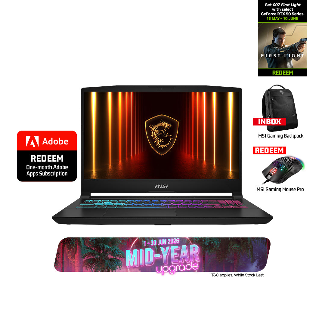 MSI Katana 15 HX B14WGK 676 Gaming Laptop – MSI Store | Malaysia