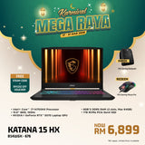 MSI Katana 15 HX B14WGK 676 Gaming Laptop [NVIDIA® GeForce RTX™ 5070 Laptop GPU]